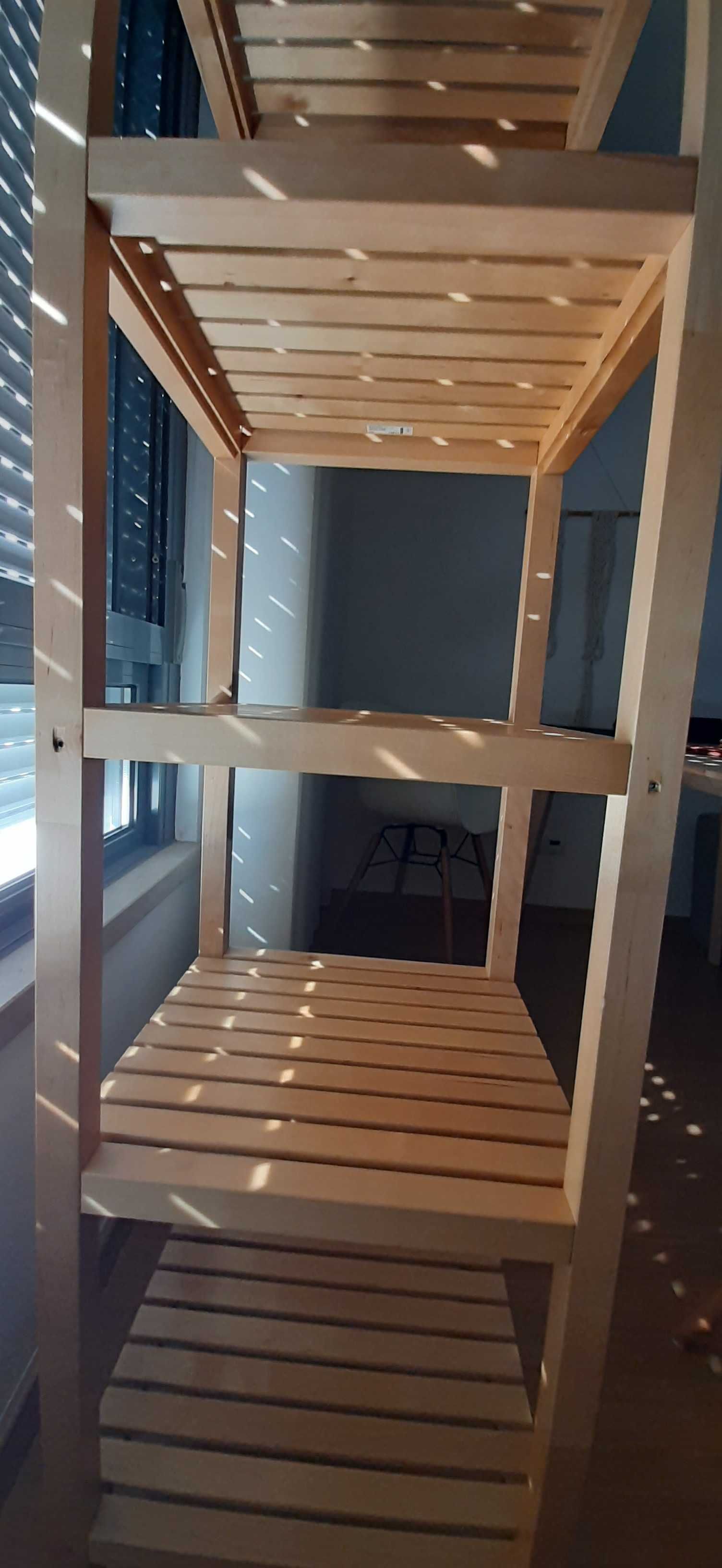 Estante madeira de wc ou cozinha MUSKAN-IKEA