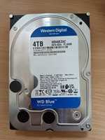 Жорсткий диск HDD 4TB 5400rpm 64MB SATA III 3.5 WD Blue WD40EZR