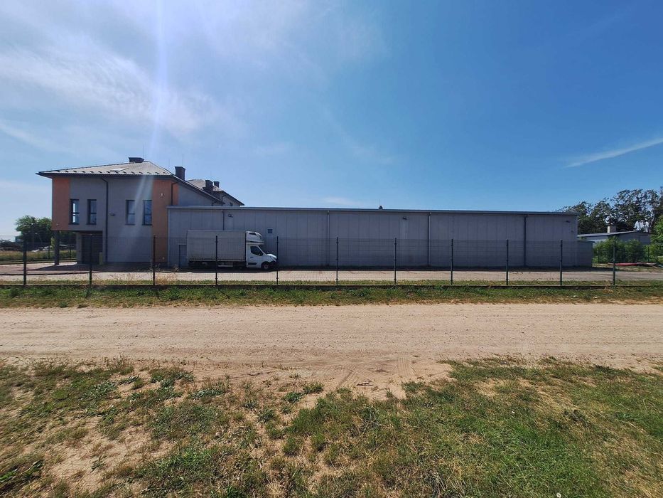 Hala produkcyjno-magazynowa + budynek socjalny_monitoring_1600 m2