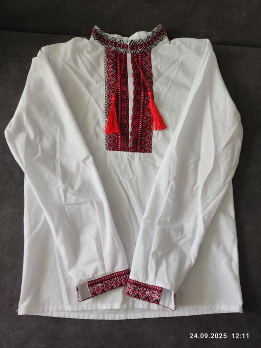 Вишиванка бавовняна на підлітка