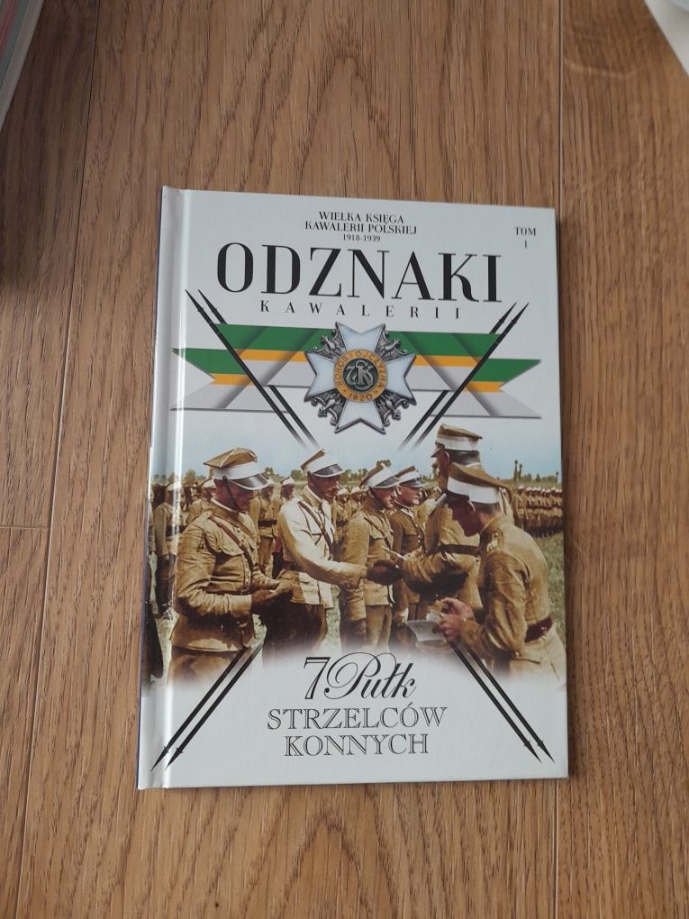 Książka 7 Pułk Strzelców Konnych odznaki IIRP WW2 WP 1939