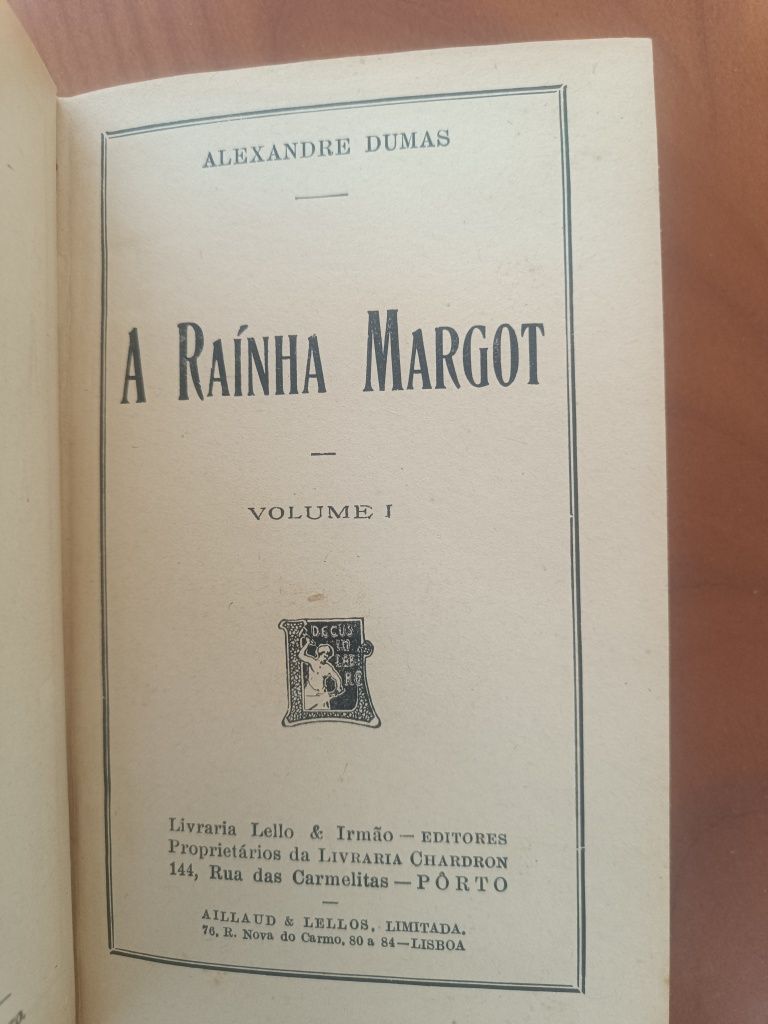 Livro de Alexandre Dumas