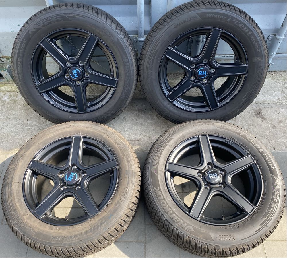 Alufelgi z oponami 215/60 R16 VW Passat B8 T-Roc Skoda Superb Karoq