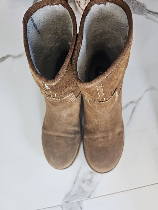 Ботинки,  кожа, замш. Натуральный, Timberlake