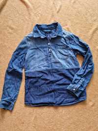 Jeansowa koszula bluza chłopięca GAP 134