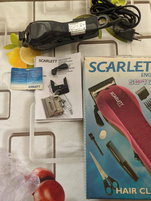 Машинка для стрижки rowenta, scarlet