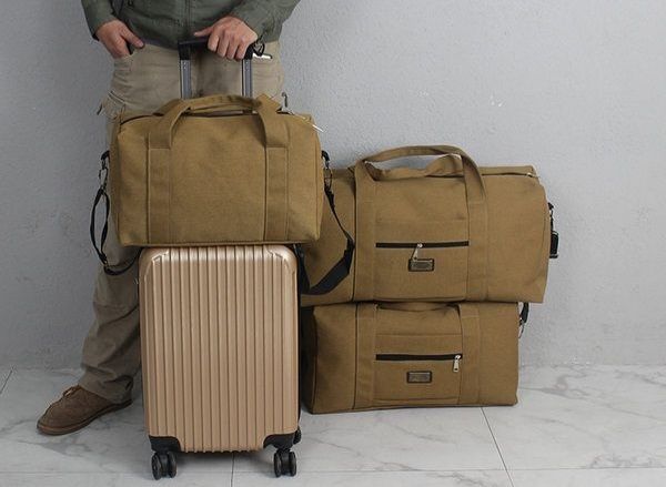 Дорожня сумка текстильна