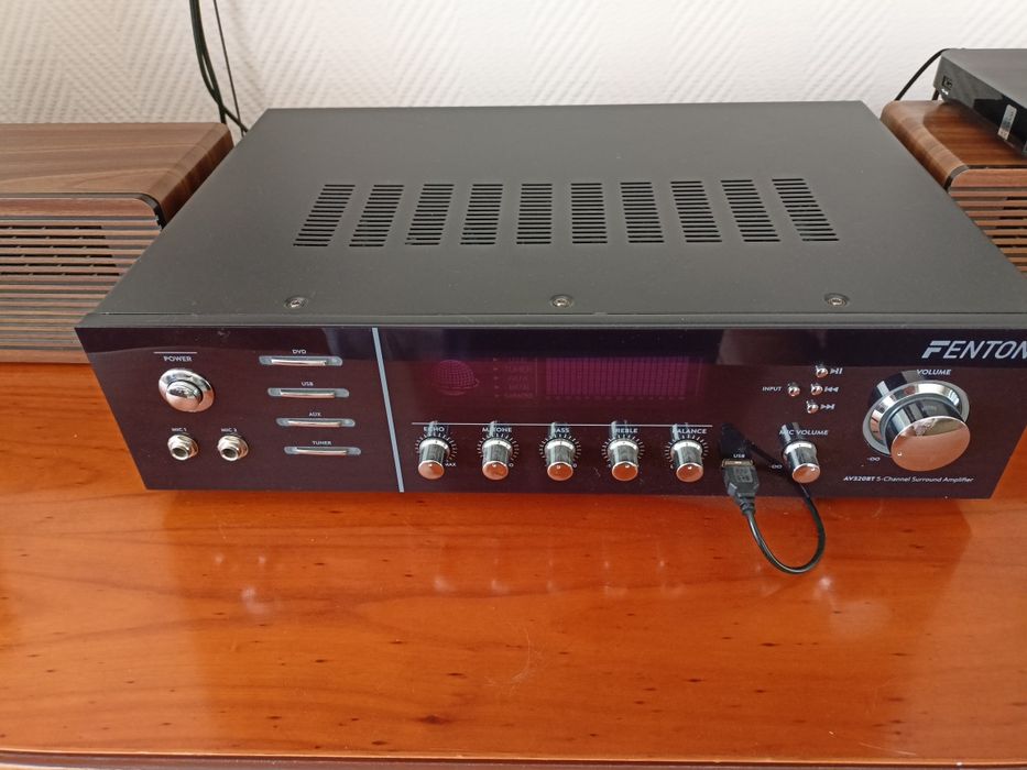 Wzmacniacz Fenton AV320BT 5-Channel 2 głośniki 40w