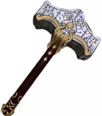 Młot God of War Mjolnir Kratos Thora Lewiatan młotek 50 cm 24 h z Pols