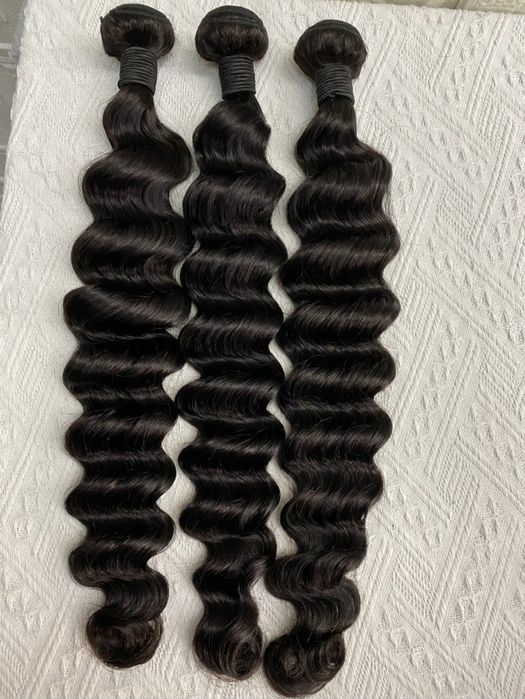 Extensões de Cabelo Humano Grade 10A - Vários Tamanhos e Texturas