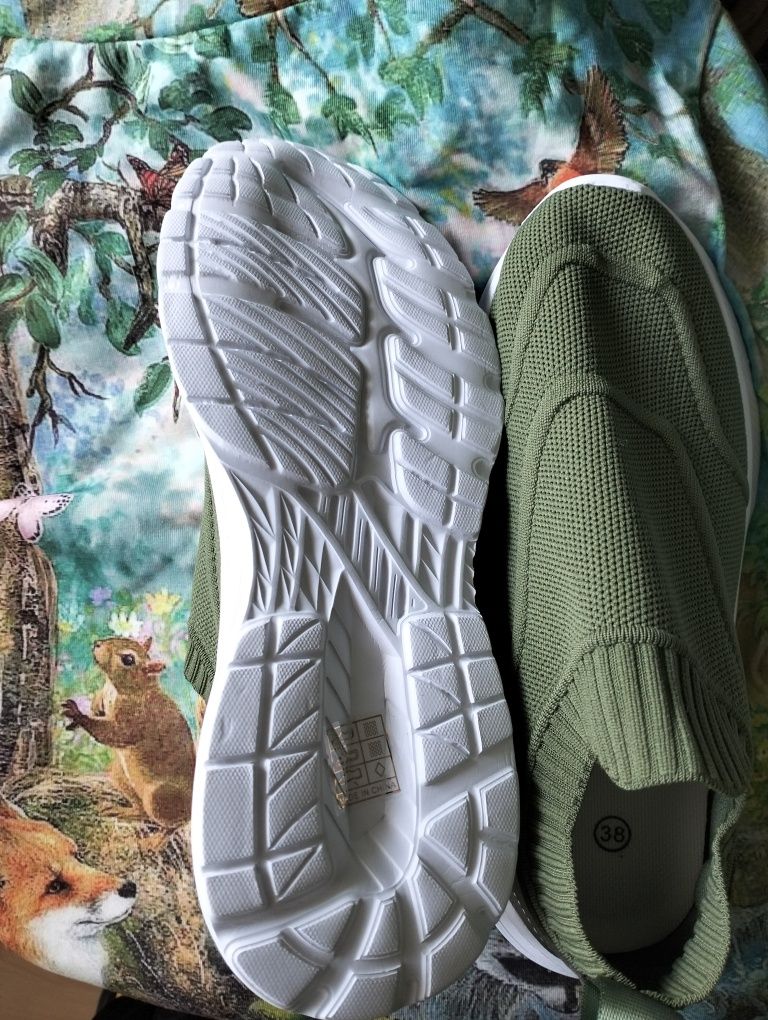 Buty zielone rozmiar 38