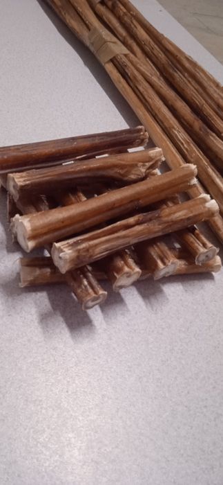 Продам сушёные лакомство, корм для собак. (Бычий корень)
