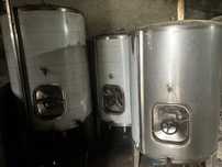 Cubas em INOX usadas em bom estado.
