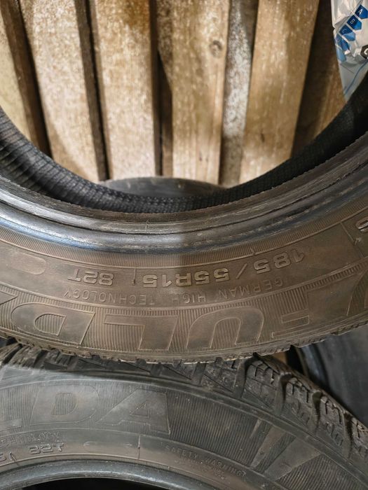 Opony zimowe komplet rozmiar 15, FULDA oraz MATADOR