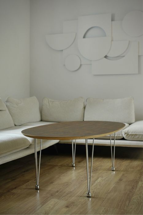 Stolik duński l.60 orzech po renowacji