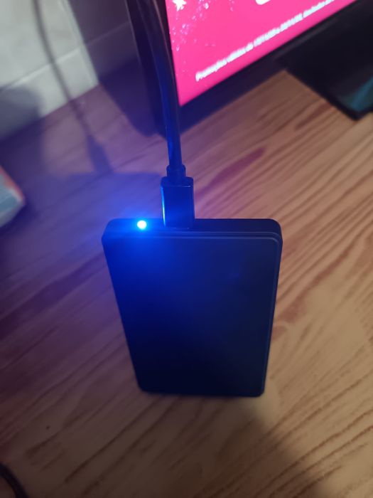 Caixa Externa para Disco Rigido 2.5 Sata Usb C  cor preta