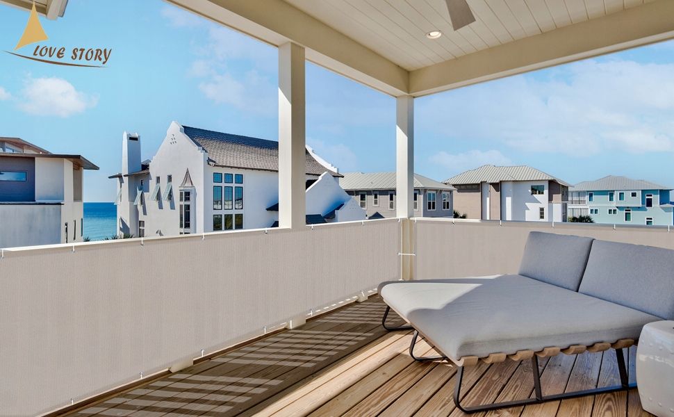 Love Story Osłona Balkonowa, Ekran Prywatności 1,20x5m