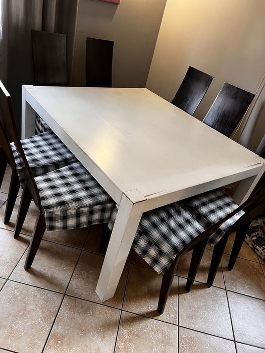Stół kuchenny, do kuchni, jadalni +10 krzeseł