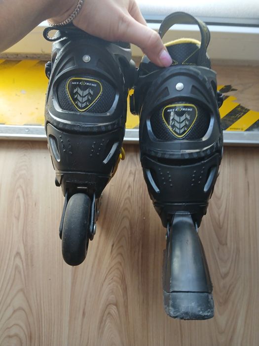 Rolki wraz z ochraniaczami