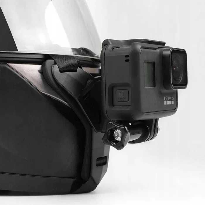 Mocowanie kamery do kasku uchwyt na kask do GoPro 13 12/11 10 Hero DJI