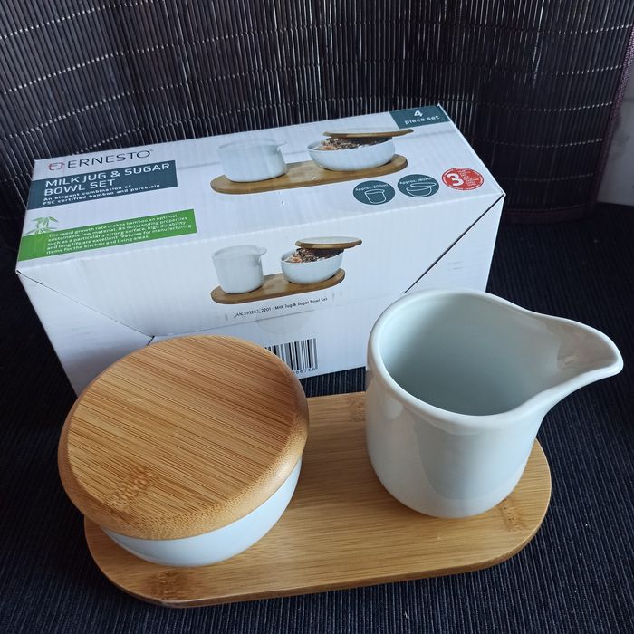 NOWY zestaw ERNESTO. Akcesoria do herbaty lub kawy