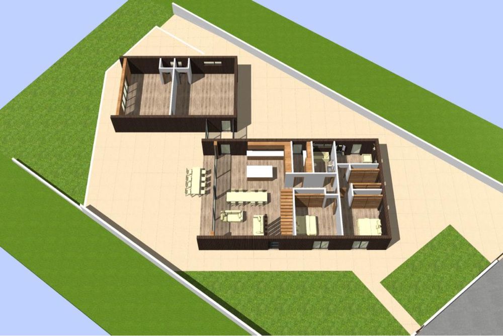TERRENO para construção com PROJETO APROVADO - A 5min de SANTA CRUZ