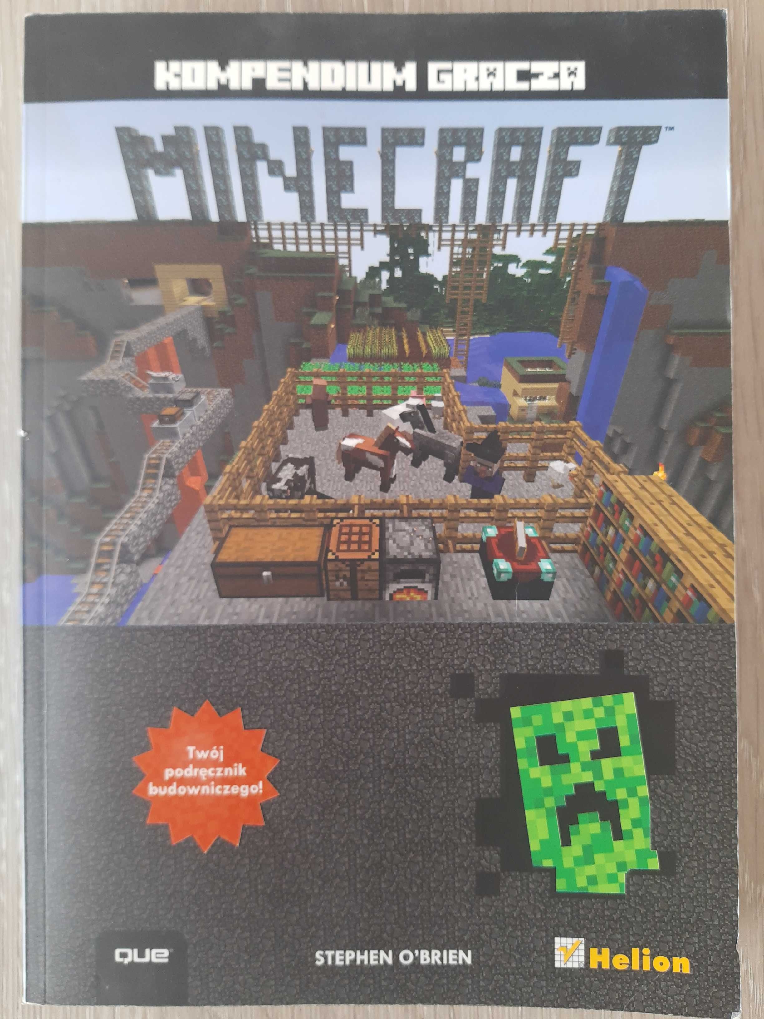 Minecraft kompendium gracza ,księga wiedzy dla staczy