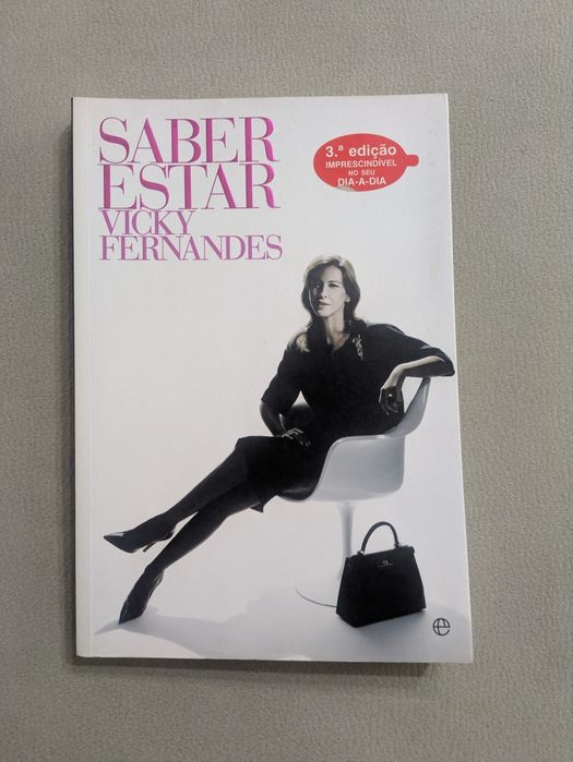 Livro - Saber Estar, de Vichy Fernandes