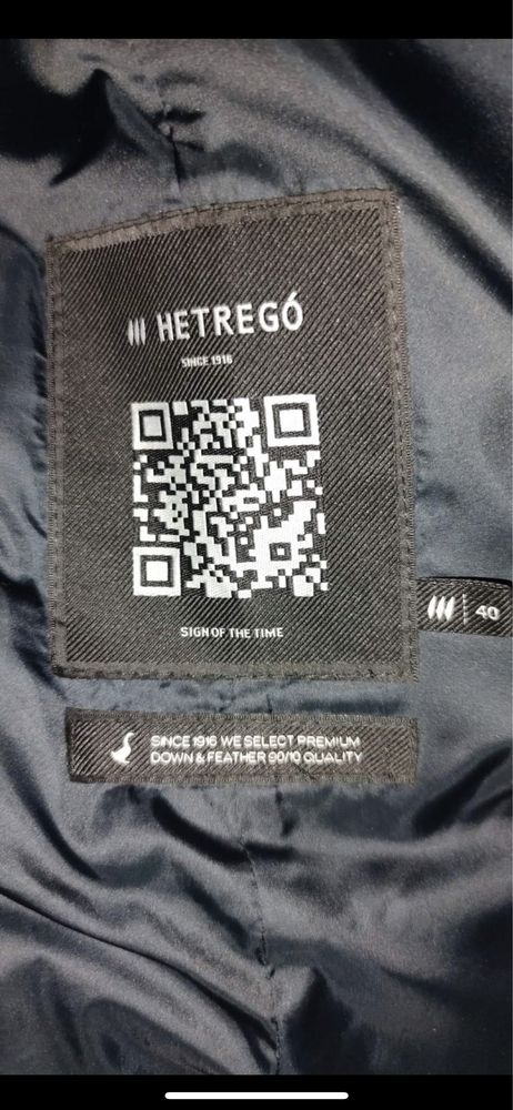Hetrego kurtka granatowa (model atena) rozm 36