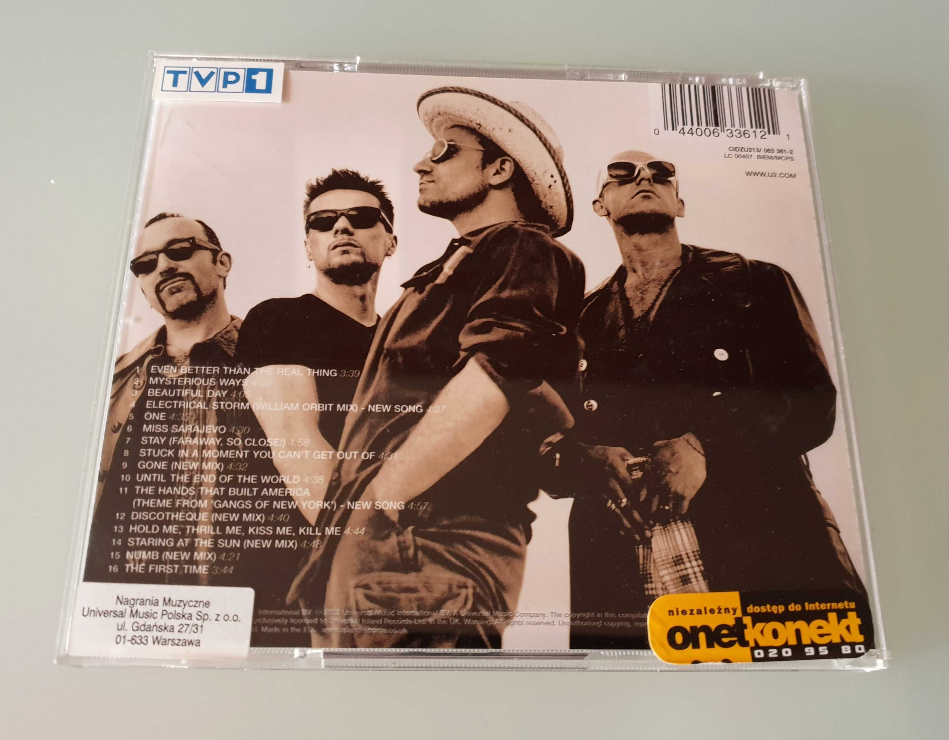 Płyta CD / album U2 - The best of 1990 - 2000