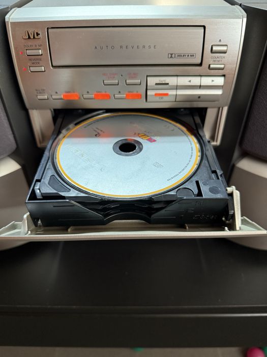 Aparelhagem JVC EX-TD55R Vintage K7 e CD