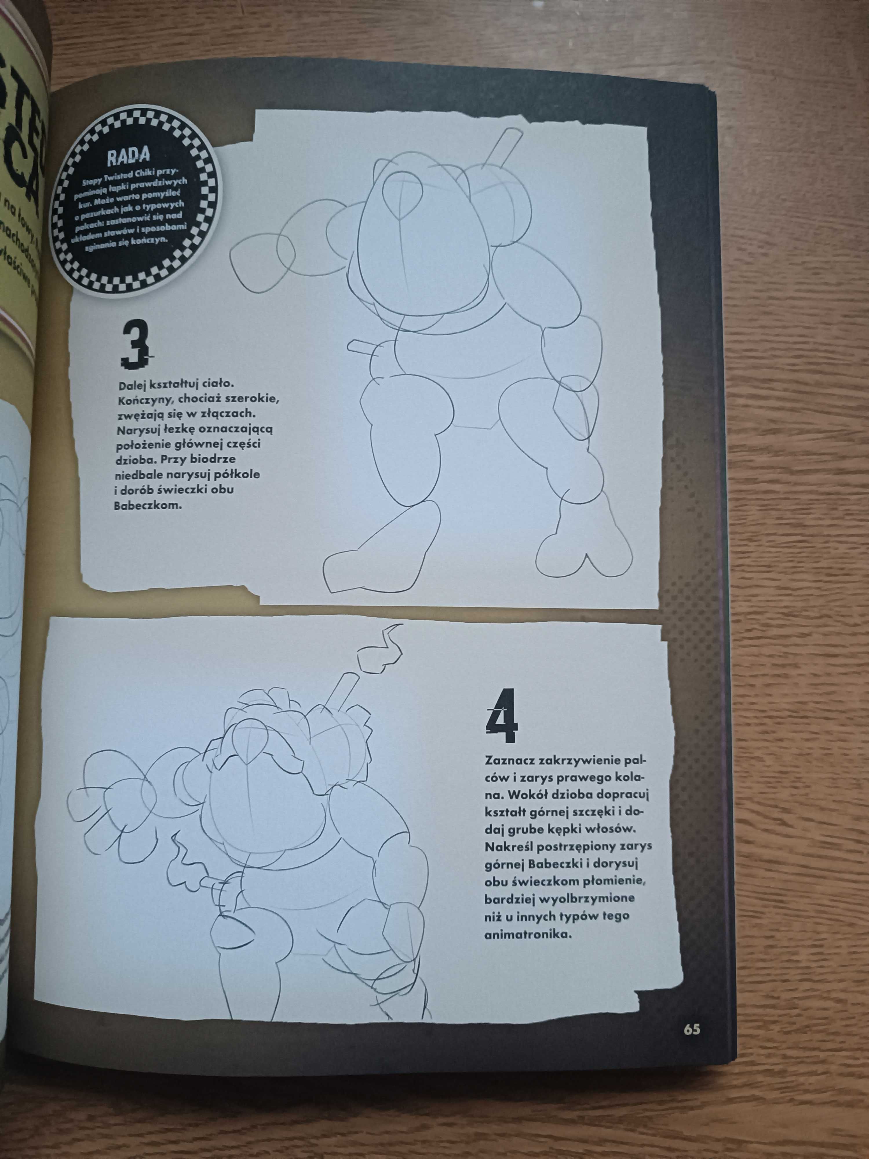 oficjalny przewodnik jak rysować postacie