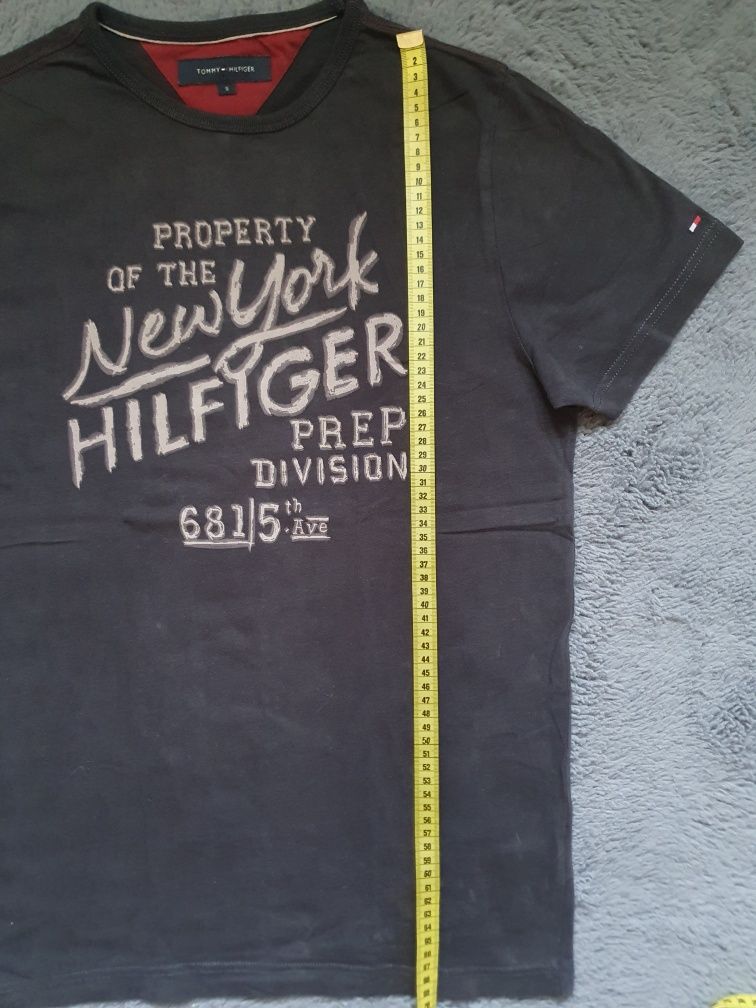 T-shirt męski okrągły dekolt Tommy Hilfiger r.S