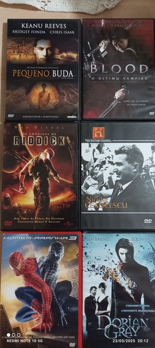 Vendo vários Filmes DVD's