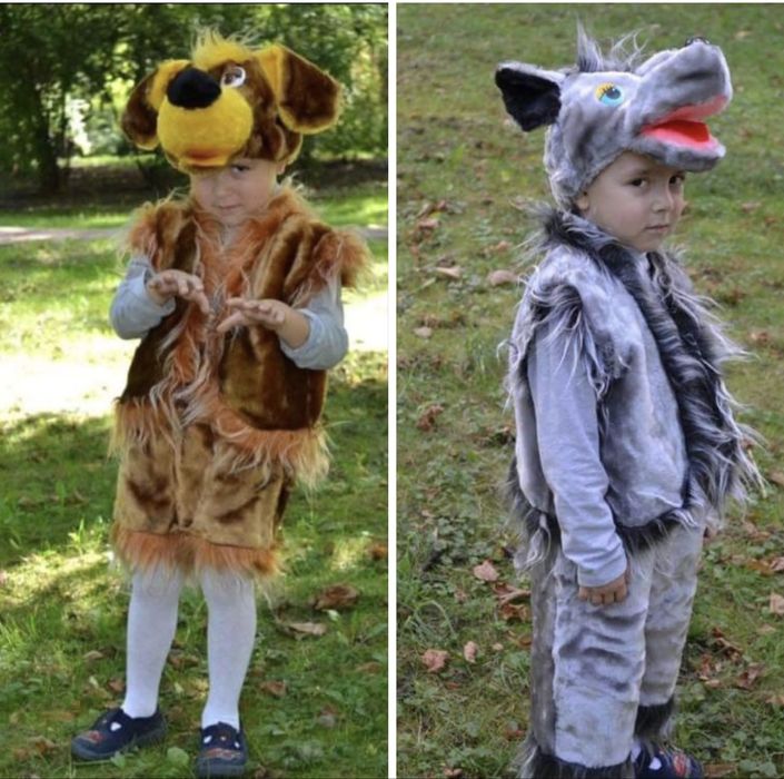 Вовк, Песик, карнавальий костюм на 3-6 р