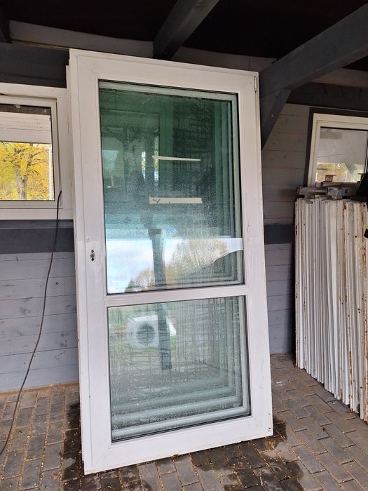 Okna balkonowe 112x225 z demontażu z Niemiec!