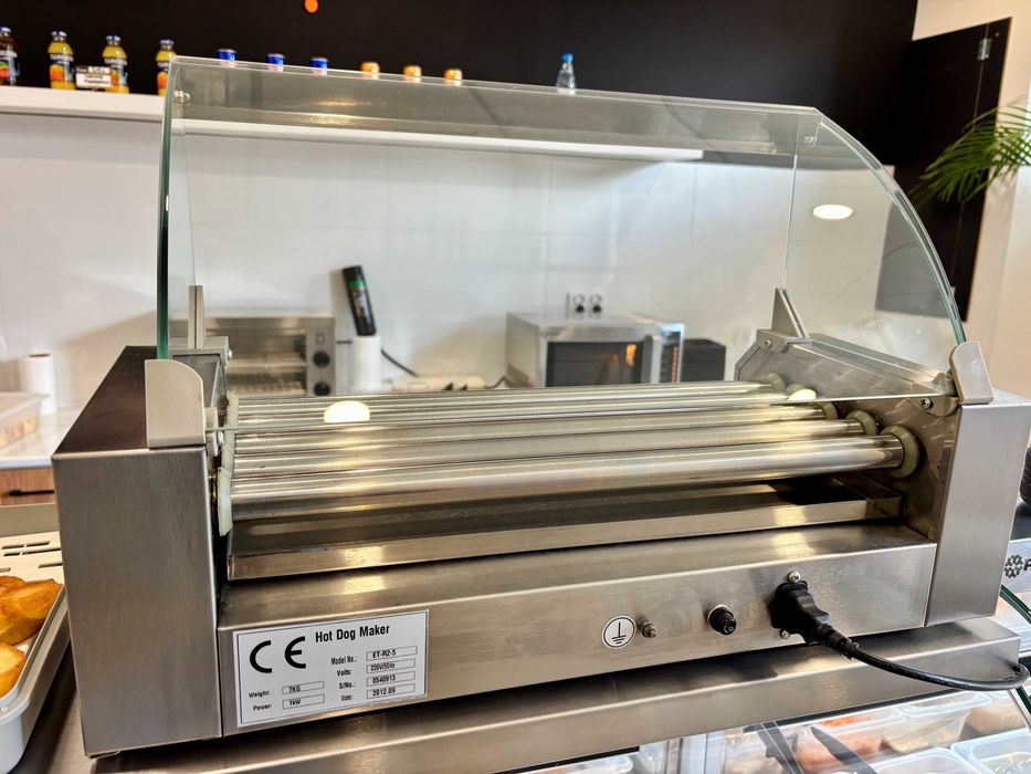 Gastronomiczny Roler (podgrzewacz) do kiełbasek-parówek Hot Dog