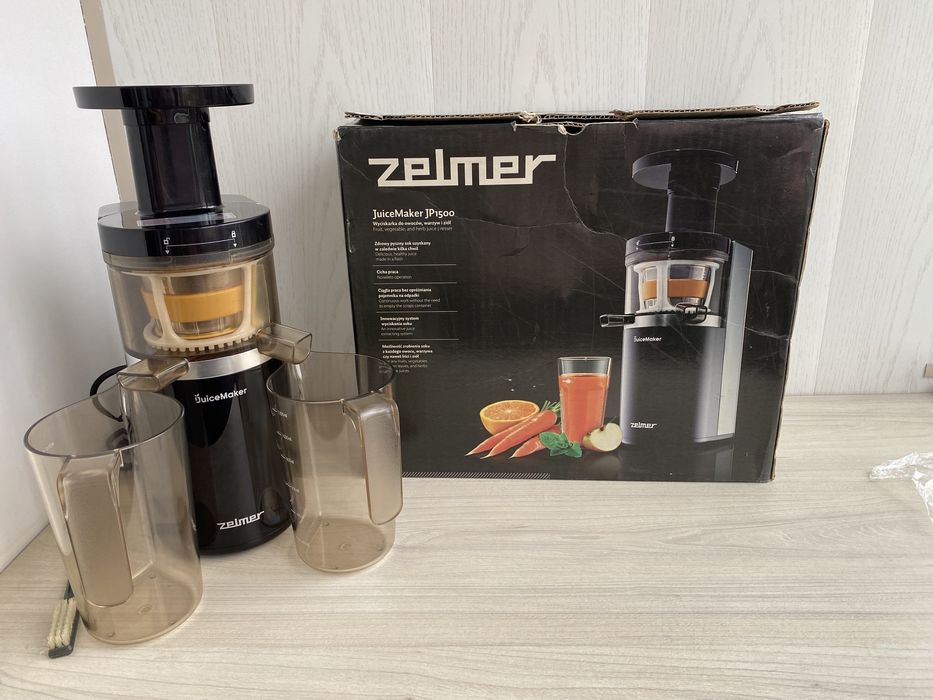 Соковижималка шнекова Zelmer JP1500. Супер віджим.