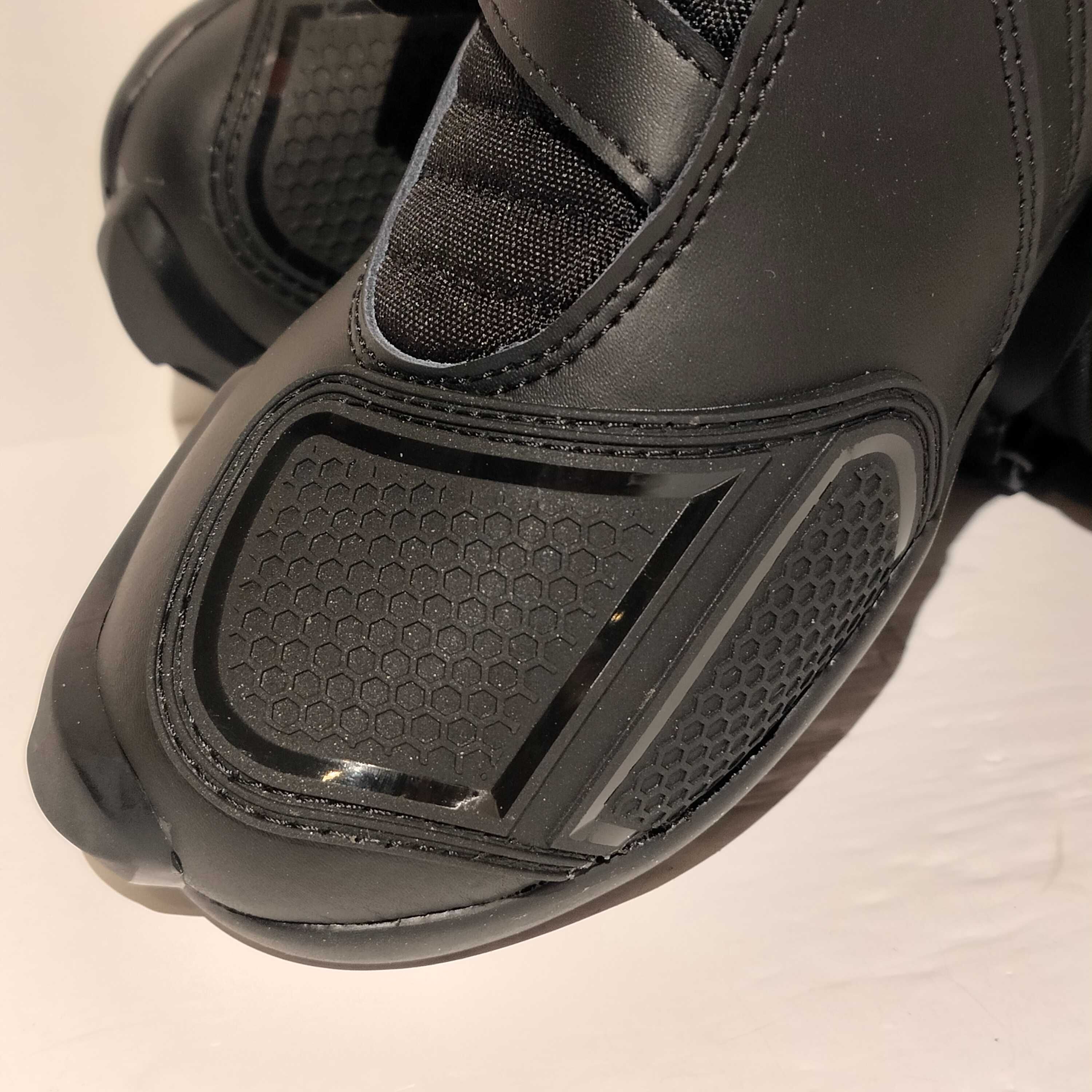 Botas motard com proteções mota scooter novas