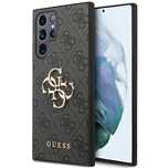 Etui Guess 4G Big Metal Logo Na Samsung Galaxy S23 Ultra - Szare
