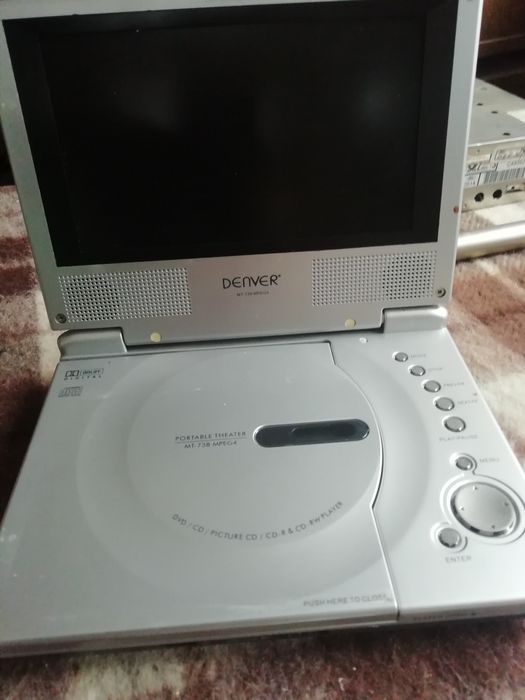 odtwarzacz DVD Denver MT-738 MPEG4.