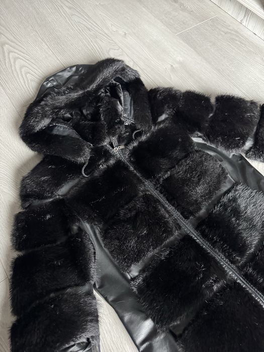 Норкова шуба натуральна