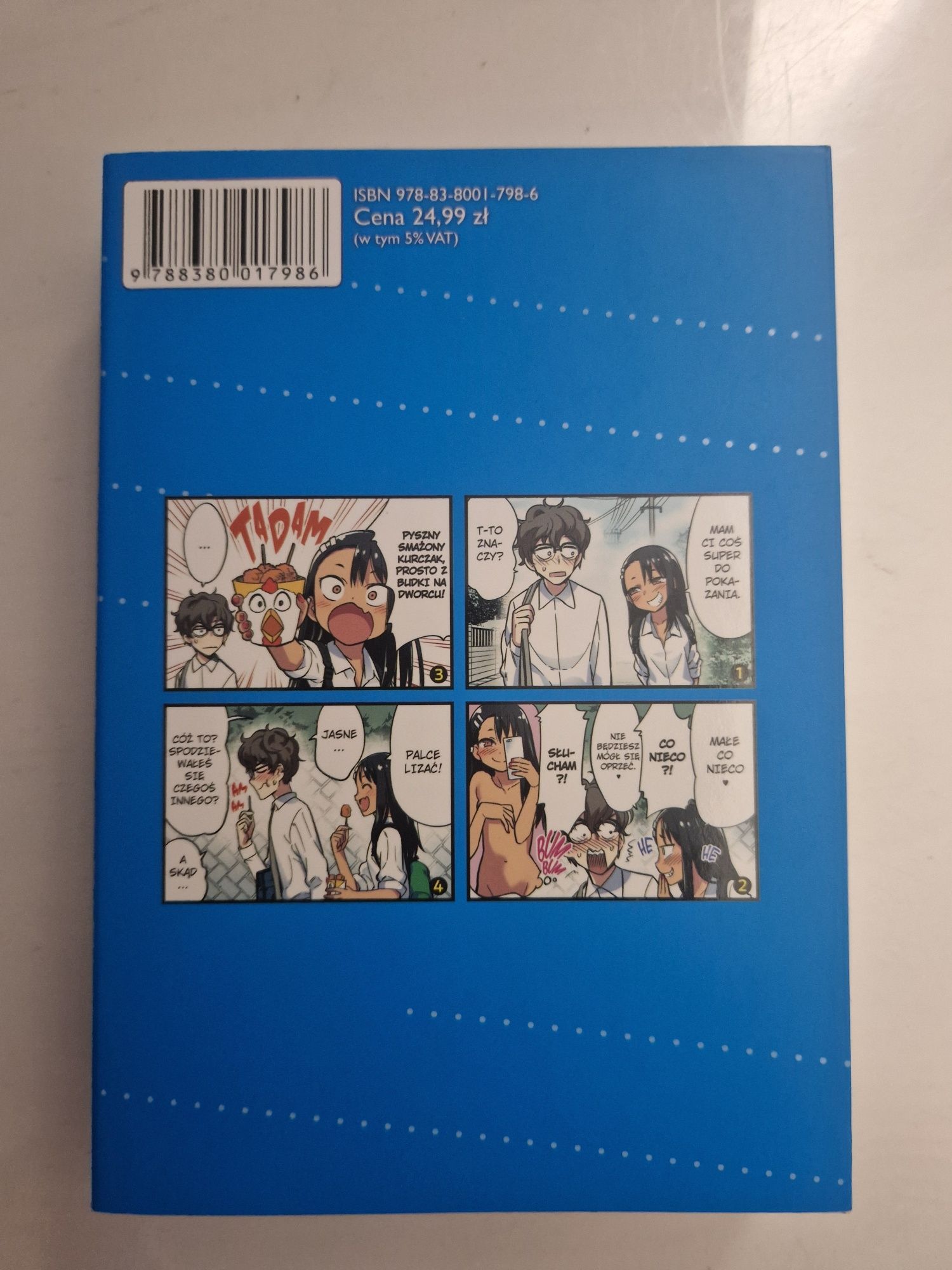 Manga nie drocz się ze mną, Nagatoro! tom 1