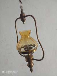 Candeeiro vintage uma lâmpada