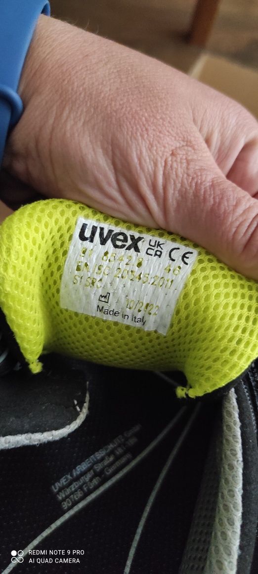 Buty robocze uvex 46