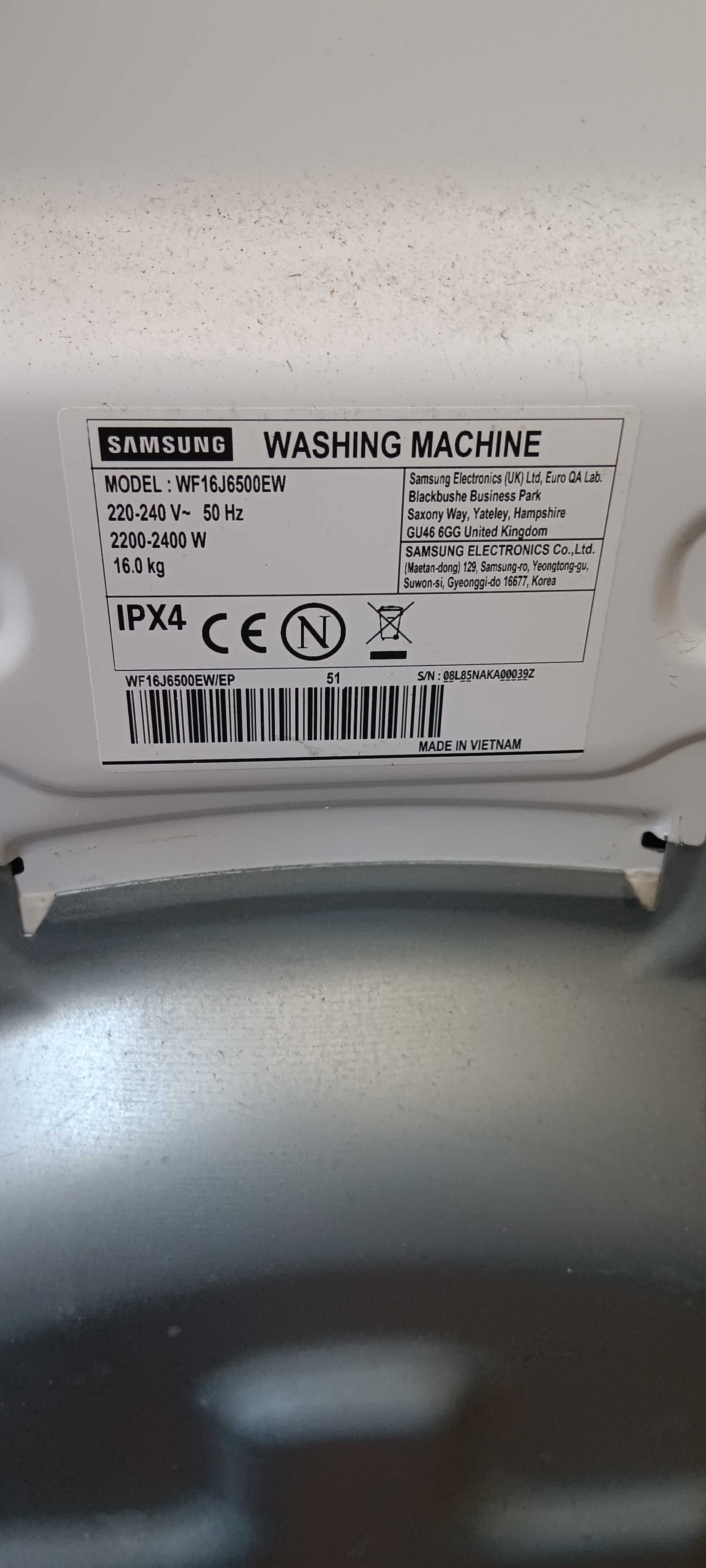 Máquina Lavar Roupa Samsung 16 kgs AddWash