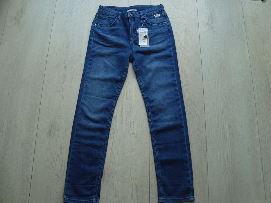 Jeansy spodnie granatowe MEXX z metki 12 lat 152 -160cm. NOWE.