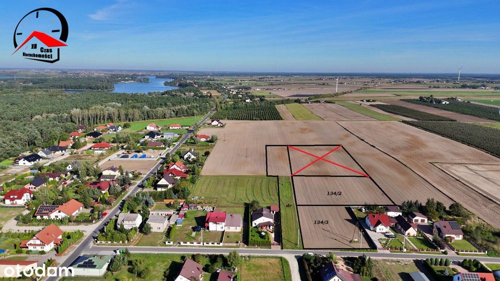 Na sprzedaż działki  na wsi Kępa gm. Ślesin Mzpz