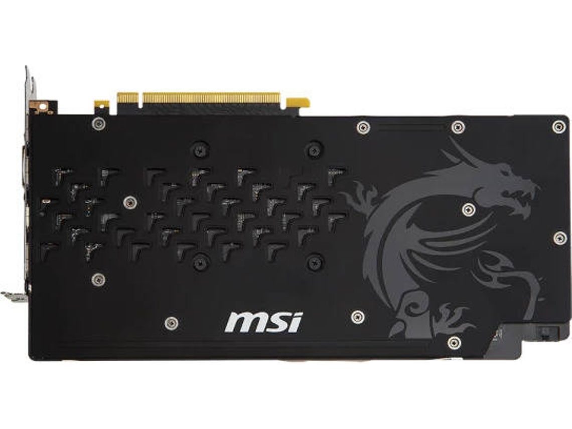 Placa Gráfica MSI GeForce GTX 1060 Gaming X (NVIDIA - 6 GB DDR5)