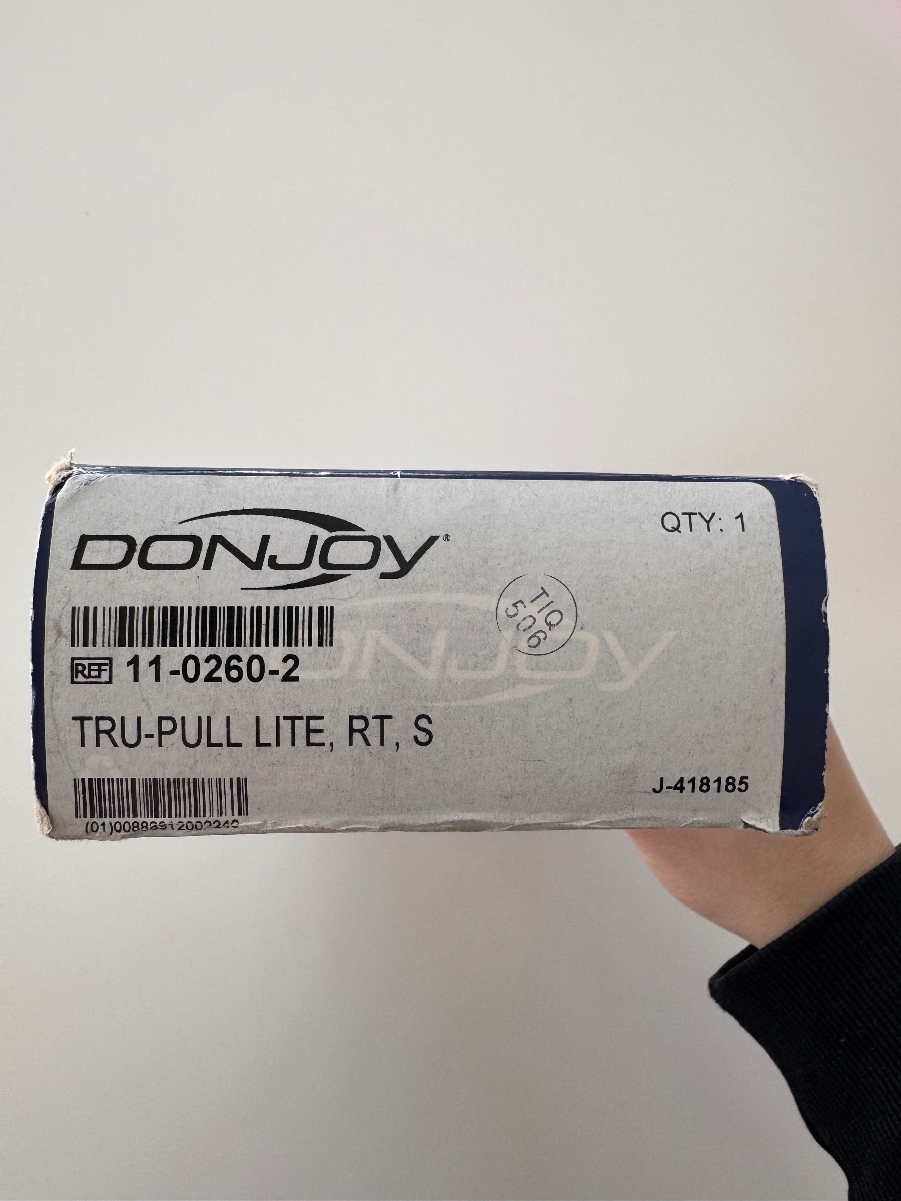 Orteza/ Stabilizator DonJoy tru-pull lite, rozmiar S, na prawe kolano